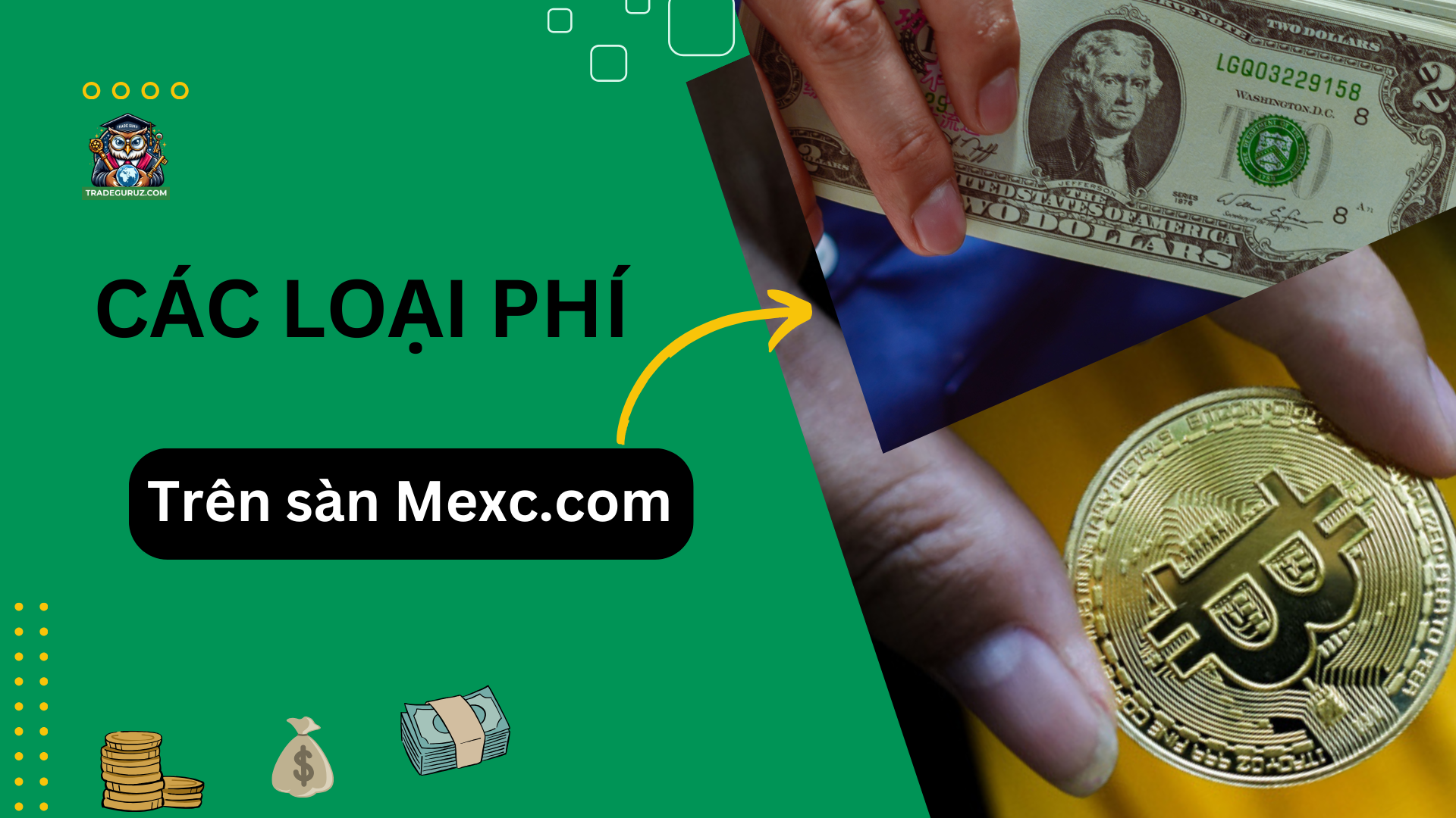 Các loại phí trên sàn Mexc